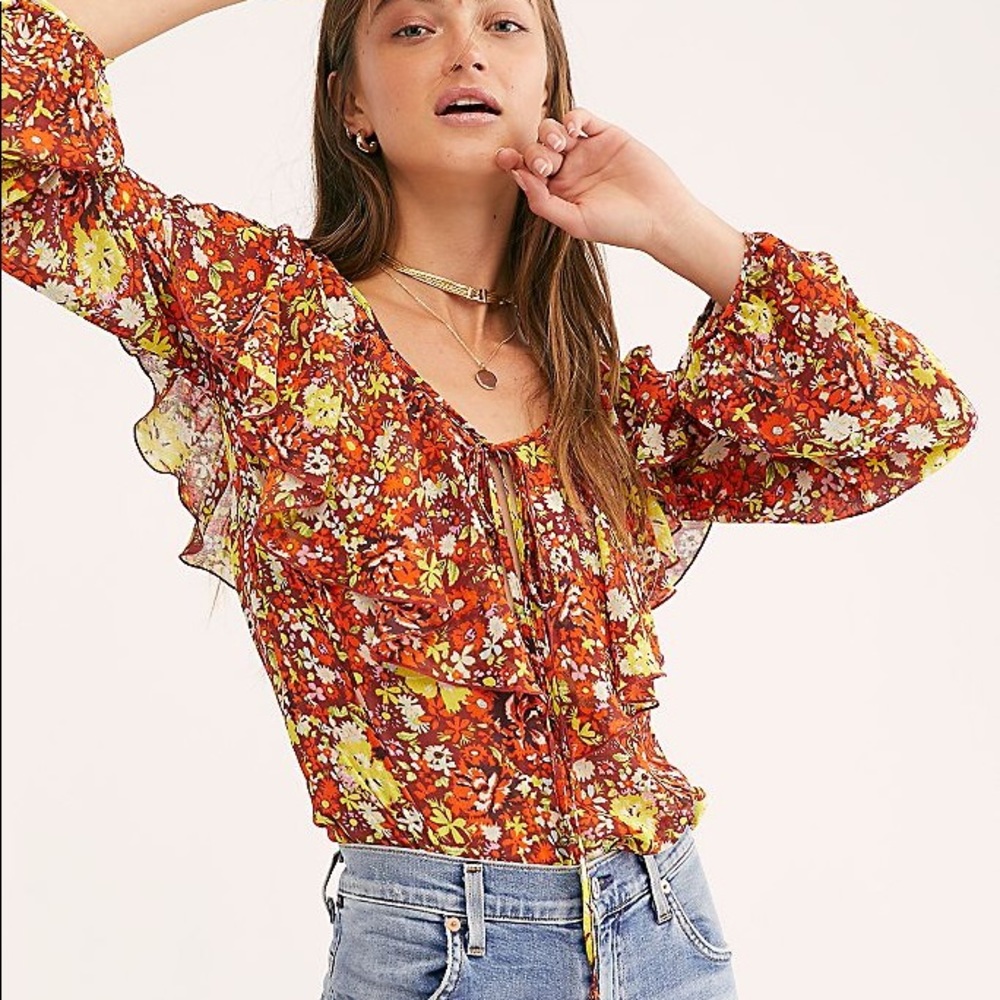 Free People Say It To Me Bodysuit